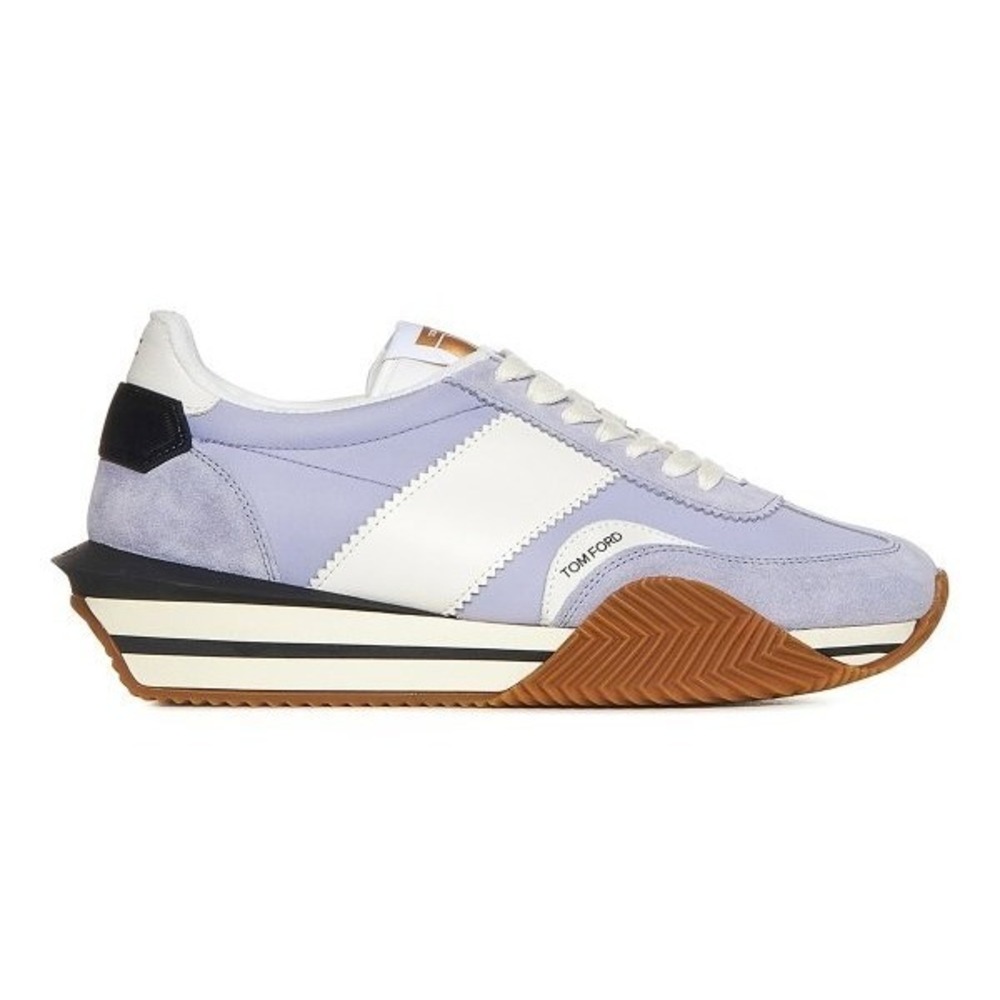 Tom Ford James Sneakers in Lavender / Off White Men 10.5 With Box Italy Designer